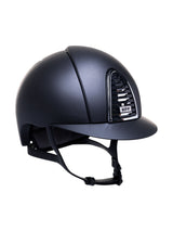 KEP ITALIA CROMO 2.0 TEXTURED KASK JEŹDZIECKI CZARNY