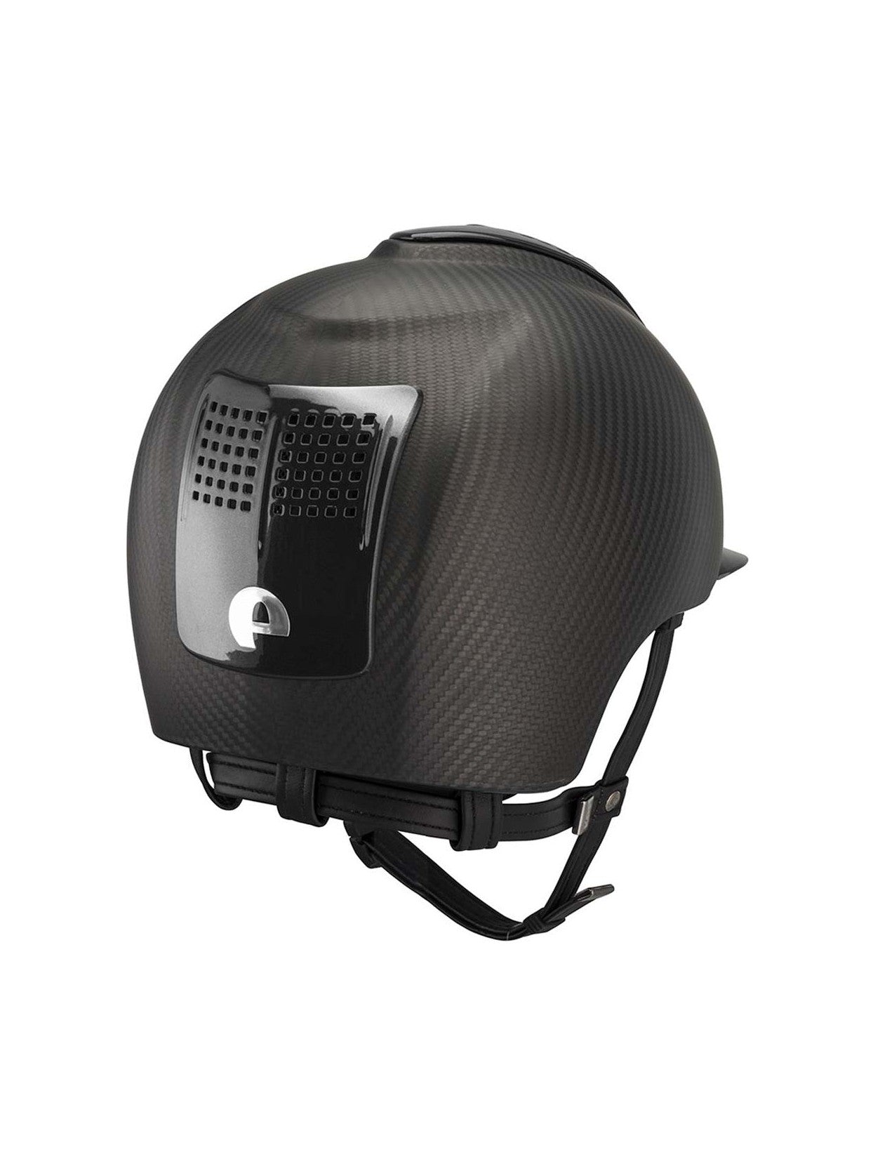 KEP ITALIA E-LIGHT MATT EQUESTRIAN HELMET 2 METAL INSERTS BLACK