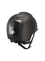 KEP ITALIA E-LIGHT MATT EQUESTRIAN HELMET 2 METAL INSERTS BLACK
