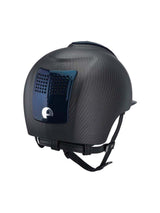 KEP ITALIA E-LIGHT MATT KASK JEŹDZIECKI METAL CZARNY / GRANATOWY