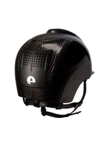 KEP ITALIA E-LIGHT SHINE KASK JEŹDZIECKI 3 MATT INSERTS CZARNY