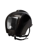 KEP ITALIA E-LIGHT SHINE KASK JEŹDZIECKI METAL CZARNY