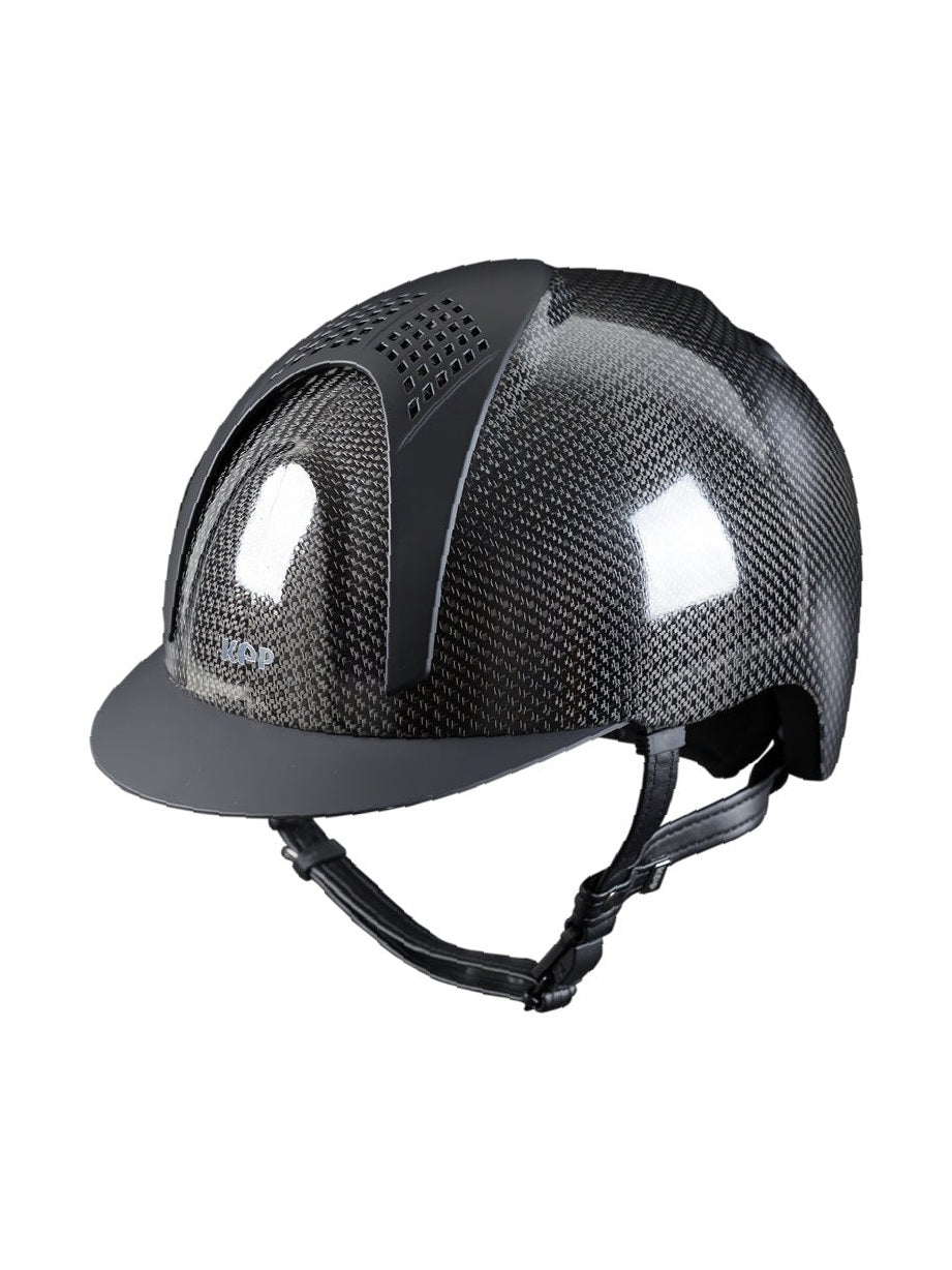 KEP ITALIA E-LIGHT SHINE EQUESTRIAN HELMET TITANIUM MATT BLACK