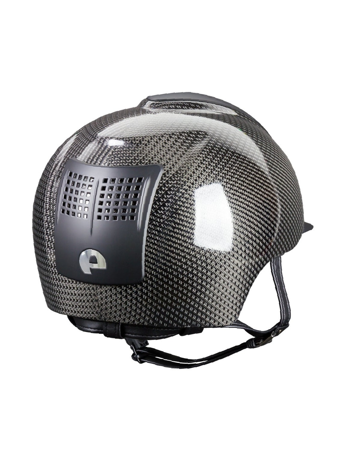 KEP ITALIA E-LIGHT SHINE EQUESTRIAN HELMET TITANIUM MATT BLACK