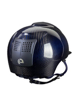 KEP ITALIA E-LIGHT SHINE EQUESTRIAN HELMET TITANIUM MATT NAVY / BLACK