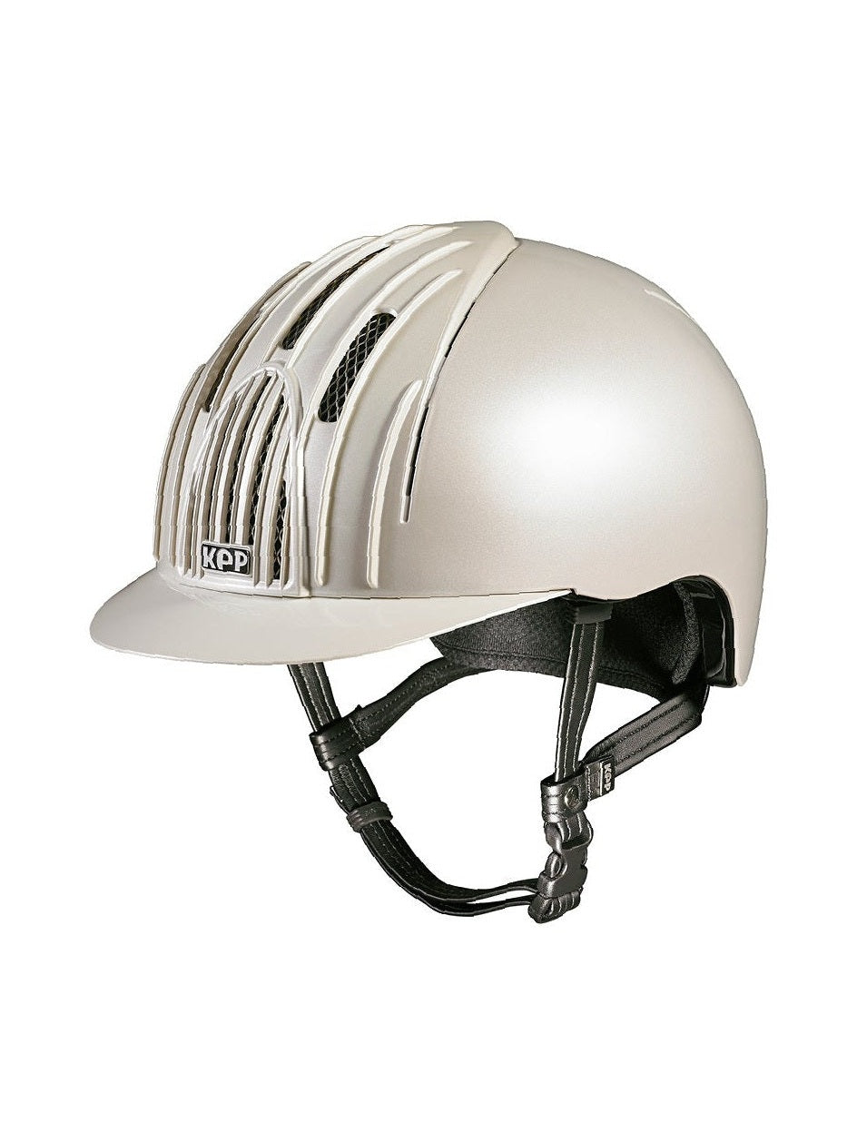 KEP ITALIA ENDURANCE KASK JEŹDZIECKI PERŁOWY