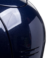 KEP ITALIA CROMO 2.0 DIAMOND KASK JEŹDZIECKI GALASSIA DB/DARK BLUE STRAP/METAL BLUE LOGO GRANATOWY - KEP Italia Equishop