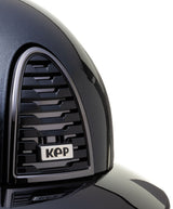 KEP ITALIA CROMO 2.0 DIAMOND KASK JEŹDZIECKI POLISH POLO VISOR/BEIGE CHIN/MIRROR FRAME/SILVER LOGO CZARNY - KEP Italia Equishop