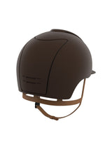 KEP ITALIA CROMO 2.0 FULL VELVET KASK JEŹDZIECKI BRĄZOWY - KEP Italia Equishop