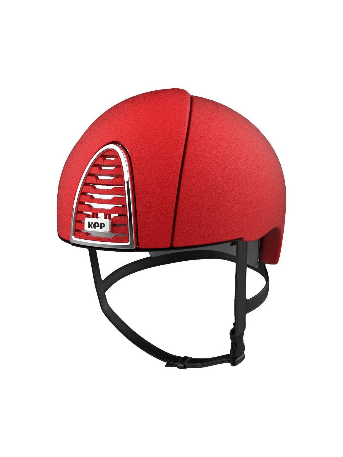 KEP ITALIA CROMO 2.0 JOCKEY KASK JEŹDZIECKI TEXTURED CZERWONY - KEP Italia Equishop