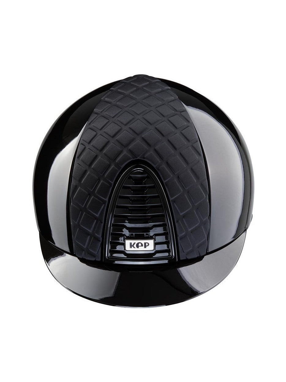 KEP ITALIA CROMO 2.0 KASK JEŹDZIECKI POLISH CZARNY SATIN MILANO COLLECTION - KEP Italia Equishop