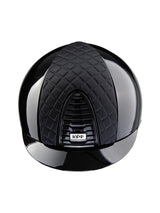 KEP ITALIA CROMO 2.0 KASK JEŹDZIECKI POLISH CZARNY SATIN MILANO COLLECTION - KEP Italia Equishop