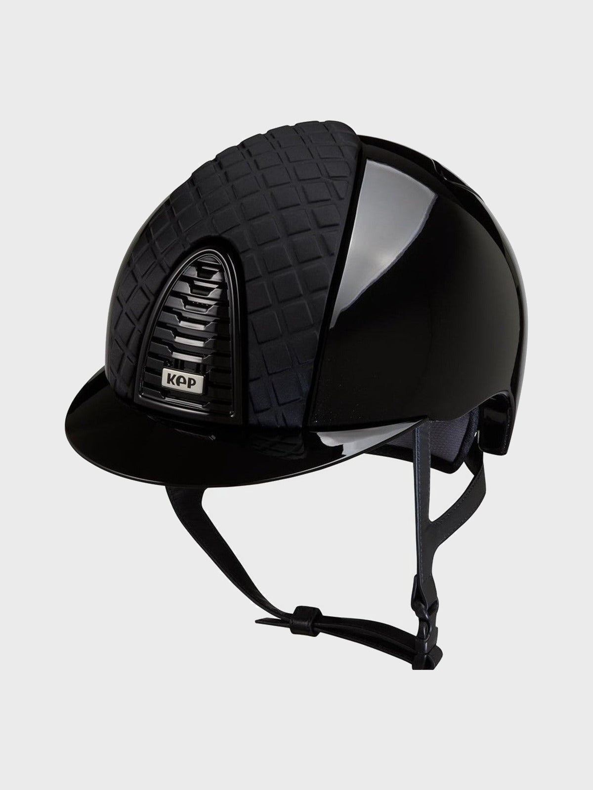 KEP ITALIA CROMO 2.0 KASK JEŹDZIECKI POLISH CZARNY SATIN MILANO COLLECTION - KEP Italia Equishop