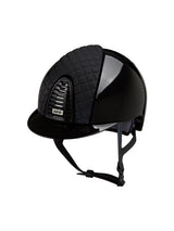 KEP ITALIA CROMO 2.0 KASK JEŹDZIECKI POLISH CZARNY SATIN MILANO COLLECTION - KEP Italia Equishop