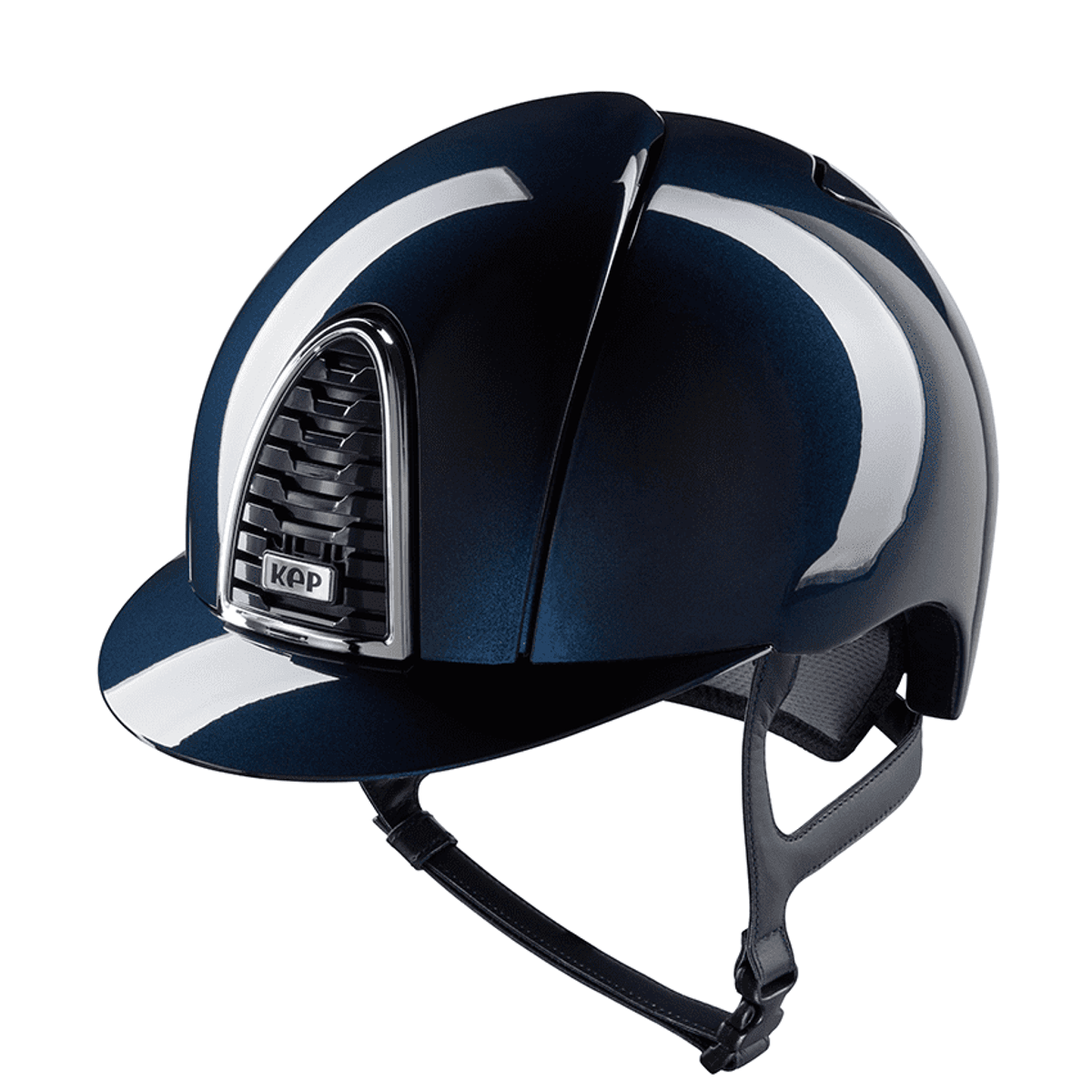 KEP ITALIA CROMO 2.0 KASK JEŹDZIECKI SHINE BLUE 2 - KEP Italia Equishop