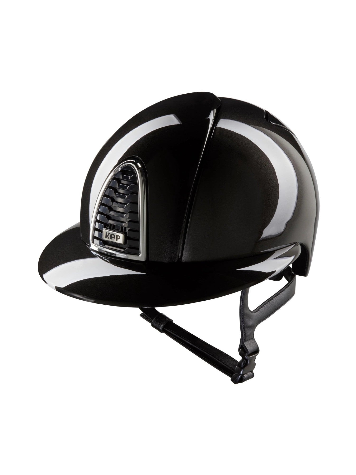 KEP ITALIA CROMO 2.0 KASK JEŹDZIECKI SHINE POLO CZARNY - KEP Italia Equishop