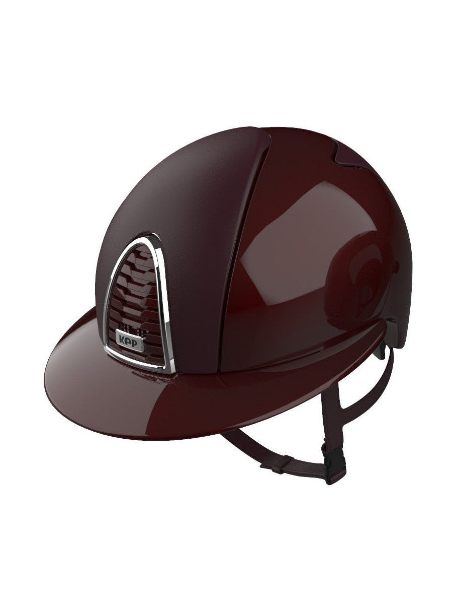 KEP ITALIA CROMO 2.0 LEATHER KASK JEŹDZIECKI BORDOWY - KEP Italia Equishop