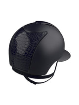 KEP ITALIA CROMO 2.0 LEATHER KASK JEŹDZIECKI COCCO GRANATOWY - KEP Italia Equishop
