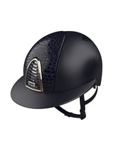KEP ITALIA CROMO 2.0 LEATHER KASK JEŹDZIECKI COCCO GRANATOWY - KEP Italia Equishop