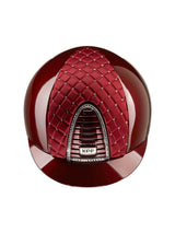 KEP ITALIA CROMO 2.0 METAL KASK JEŹDZIECKI MILANO SWAROVSKI BORDOWY - KEP Italia Equishop