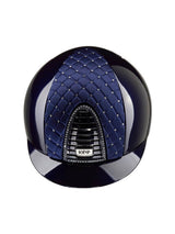 KEP ITALIA CROMO 2.0 METAL KASK JEŹDZIECKI MILANO SWAROVSKI GRANATOWY - KEP Italia Equishop
