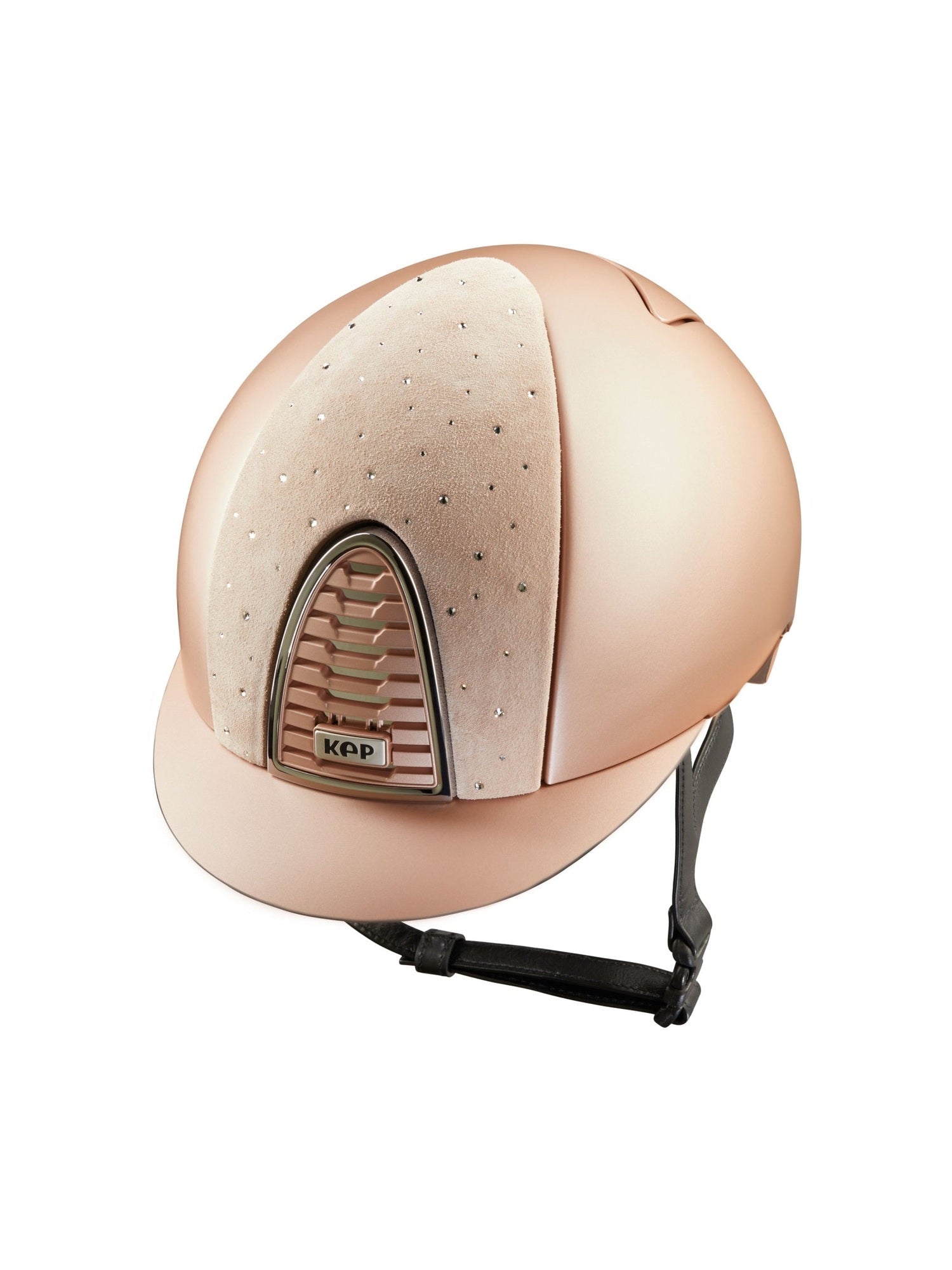 KEP ITALIA CROMO 2.0 METAL OPAQUE PEACH KASK JEŹDZIECKI DROP POWDER RÓŻOWY - KEP Italia Equishop