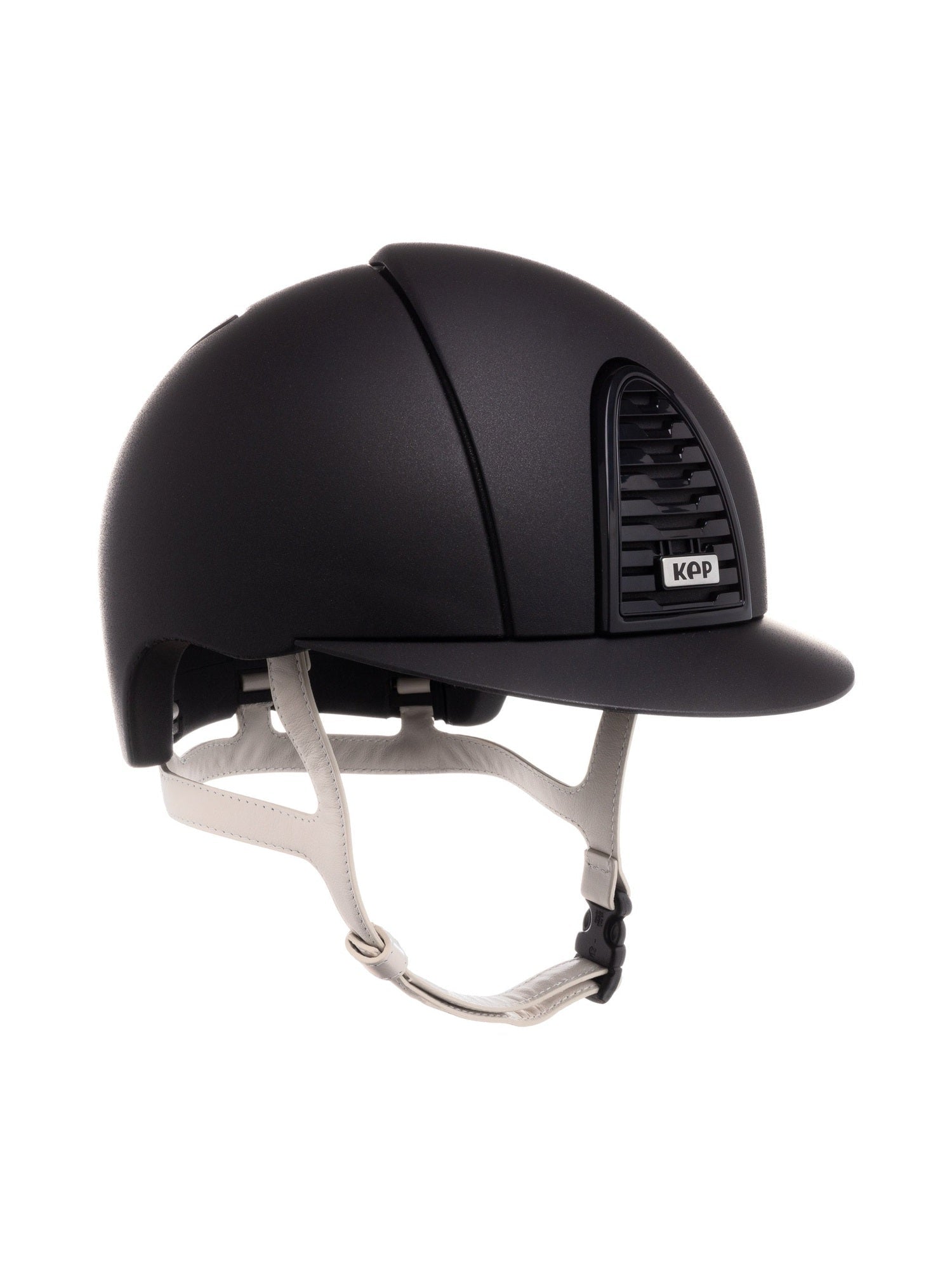 KEP ITALIA CROMO 2.0 MICA KASK JEŹDZIECKI CREAM CHIN CZARNY - KEP Italia Equishop