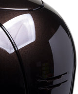 KEP ITALIA CROMO 2.0 POLISH KASK JEŹDZIECKI CRYSTALS LIGHT ROSE/BEIGE CHIN/METAL PINK BRĄZOWY - KEP Italia Equishop