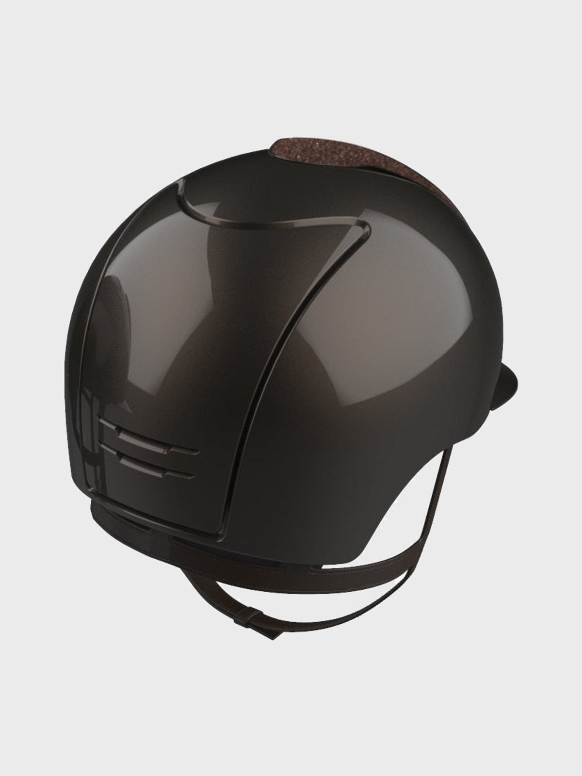 KEP ITALIA CROMO 2.0 POLISH KASK JEŹDZIECKI GLITTER BRĄZOWY - KEP Italia Equishop