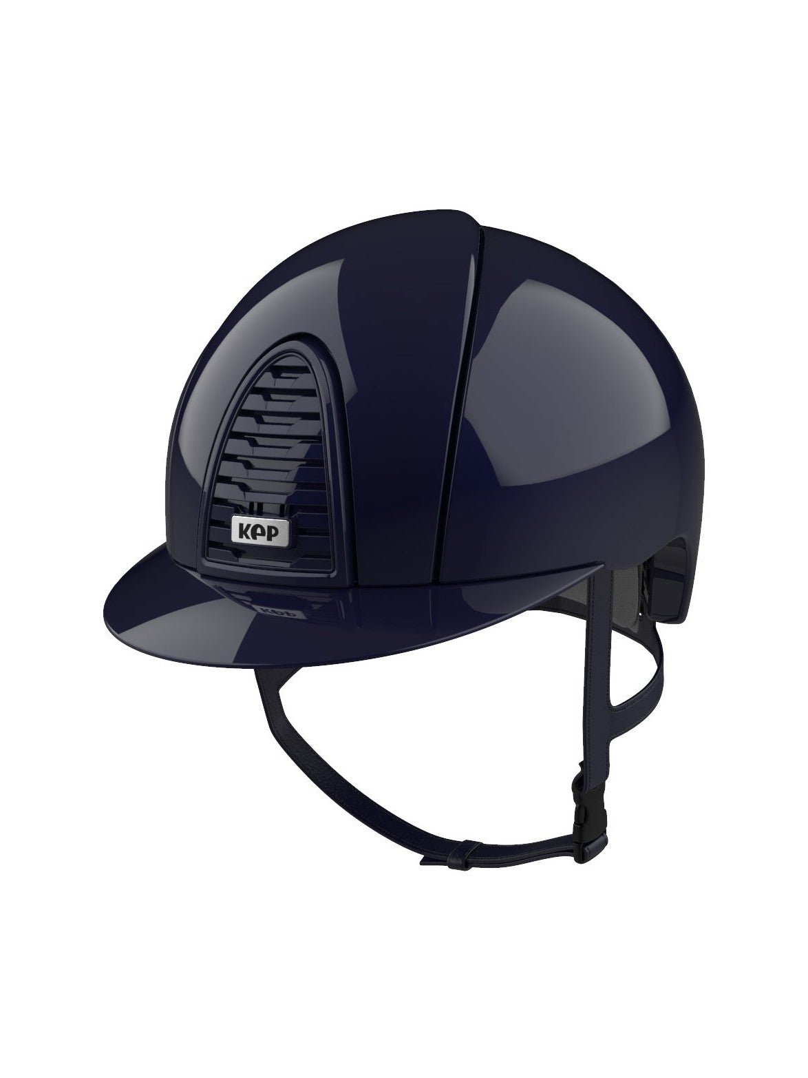 KEP ITALIA CROMO 2.0 POLISH KASK JEŹDZIECKI GLITTER GRANATOWY - KEP Italia Equishop
