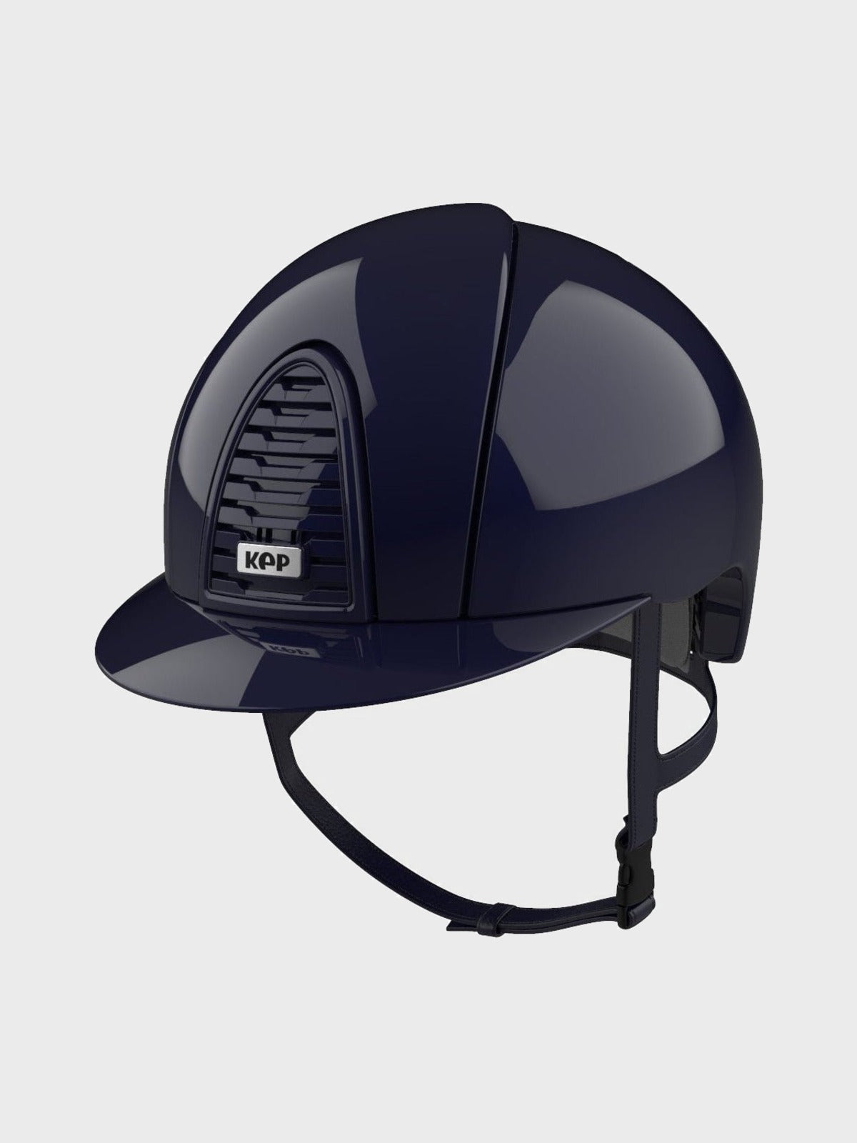 KEP ITALIA CROMO 2.0 POLISH KASK JEŹDZIECKI GLITTER GRANATOWY - KEP Italia Equishop