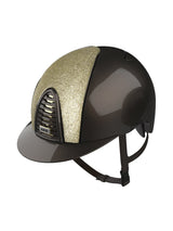 KEP ITALIA CROMO 2.0 POLISH KASK JEŹDZIECKI GOLD STAR BRĄZOWY - KEP Italia Equishop