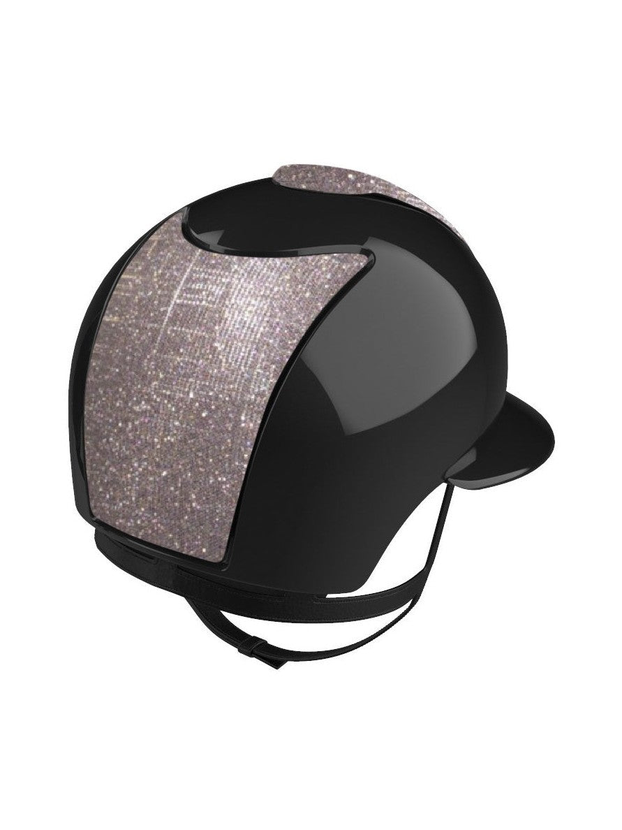 KEP ITALIA CROMO 2.0 POLISH KASK JEŹDZIECKI PINK GALASSIA CZARNY - KEP Italia Equishop
