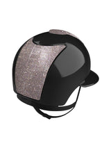 KEP ITALIA CROMO 2.0 POLISH KASK JEŹDZIECKI PINK GALASSIA CZARNY - KEP Italia Equishop