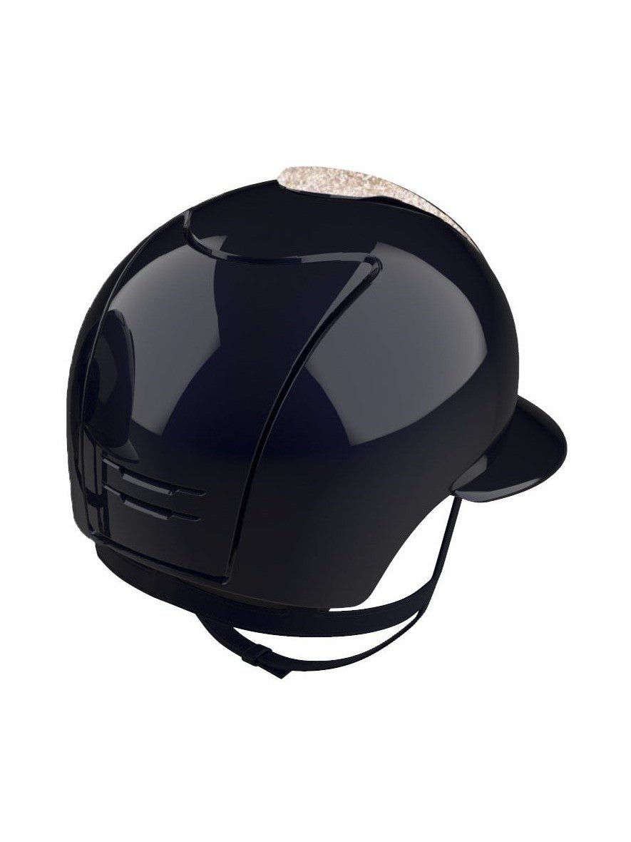 KEP ITALIA CROMO 2.0 POLISH KASK JEŹDZIECKI PINK STAR GRANATOWY - KEP Italia Equishop
