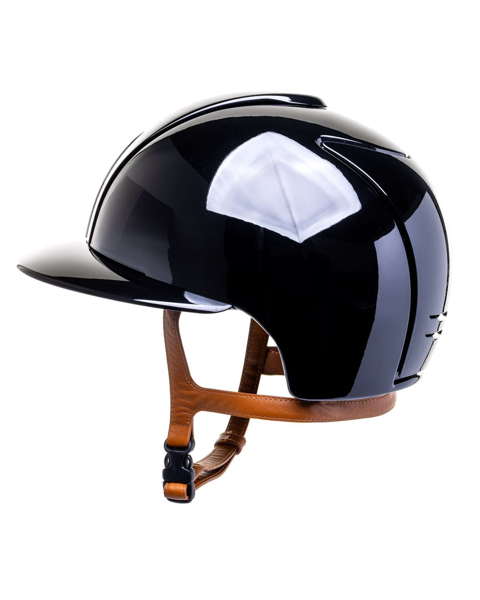 KEP ITALIA CROMO 2.0 POLISH KASK JEŹDZIECKI POLO VISOR/BEIGE CHIN/SILVER MIRROR/SHINE LOGO CZARNY - KEP Italia Equishop