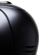 KEP ITALIA CROMO 2.0 POLISH KASK JEŹDZIECKI POLO VISOR/BLK CHIN/POLISH BLK/SILVER FRAME LOGO CZARNY - KEP Italia Equishop