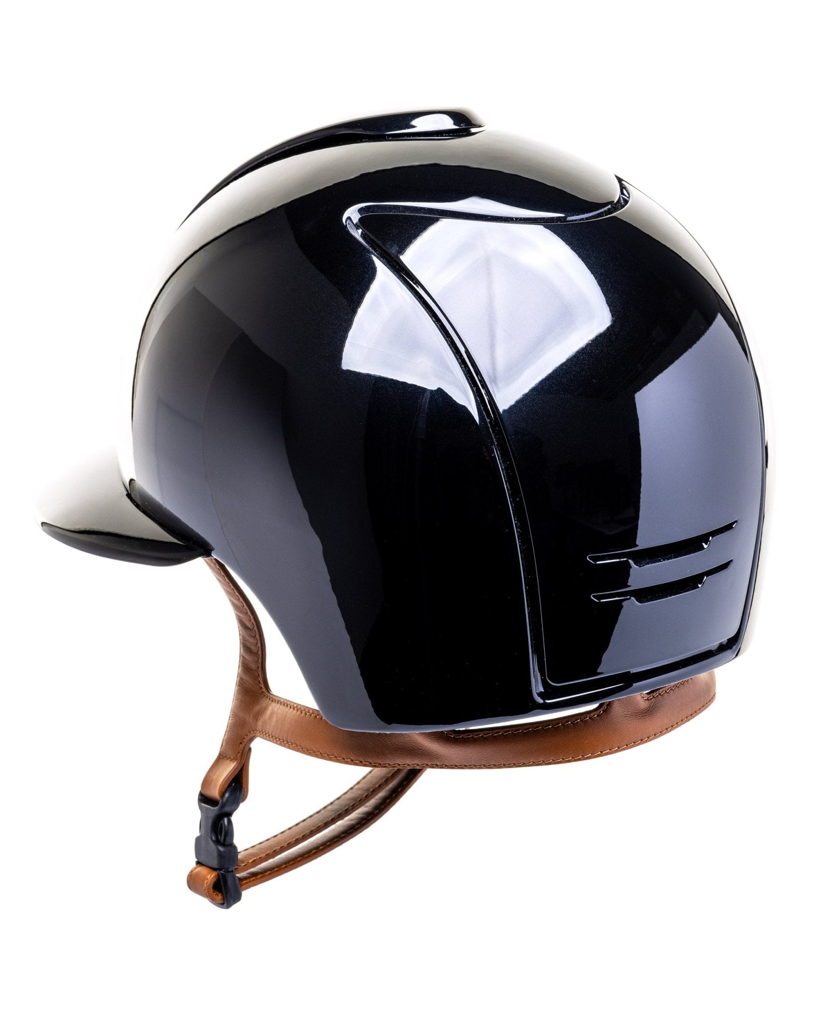 KEP ITALIA CROMO 2.0 POLISH KASK JEŹDZIECKI POLO/BEIGE CHIN/SILVER MIRROR/CRYSTALS/SHINE LOGO CZARNY - KEP Italia Equishop