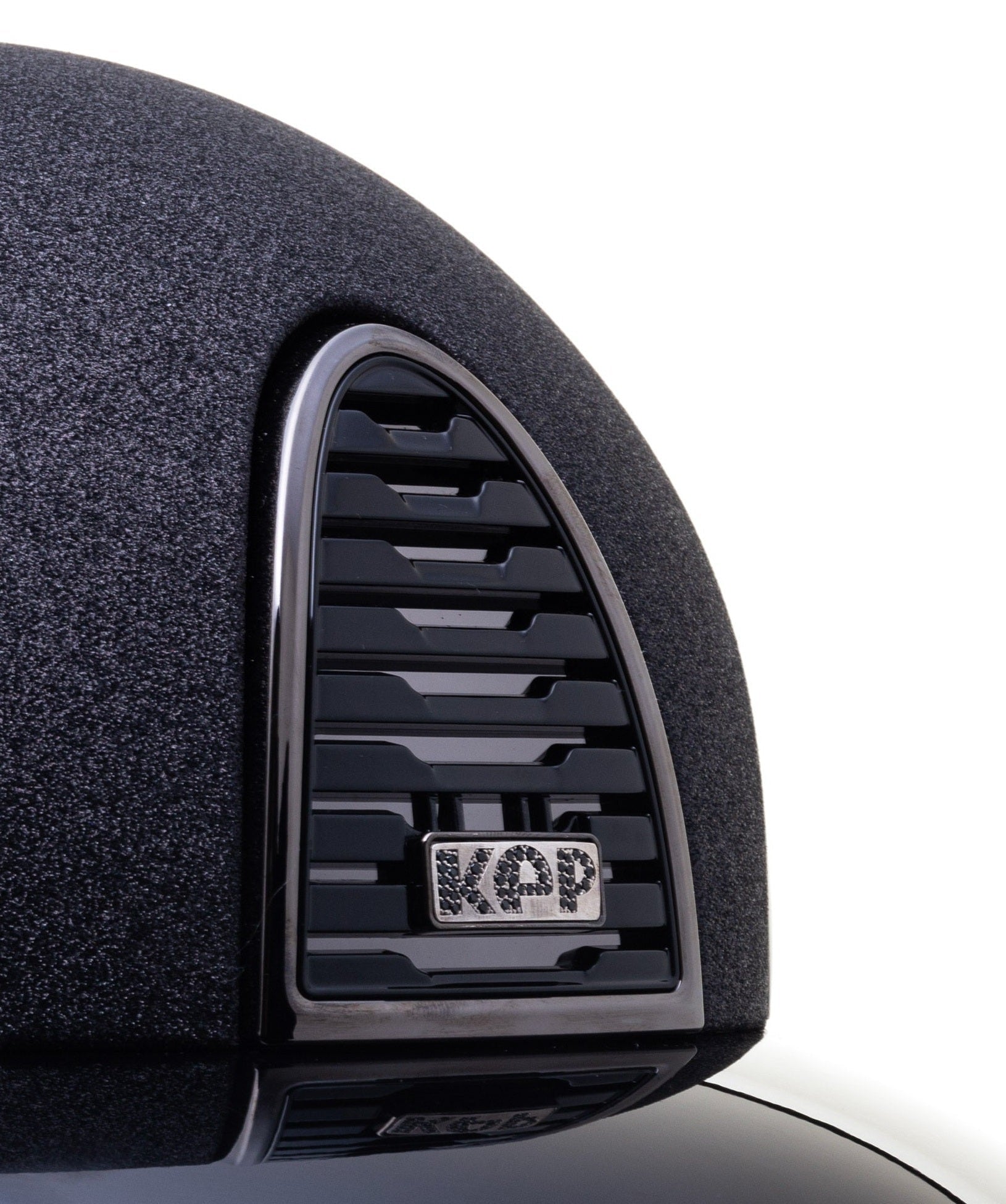 KEP ITALIA CROMO 2.0 POLISH KASK JEŹDZIECKI STAR BLK FRONT/POLISH VISOR/MIRROR BLK FRAME BUTTON/ZIRCONI LOGO CZARNY - KEP Italia Equishop
