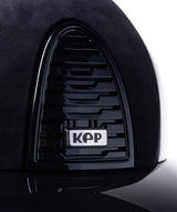 KEP ITALIA CROMO 2.0 POLISH KASK JEŹDZIECKI SUEDE FRONT / BEIGE CHIN CZARNY - KEP Italia Equishop