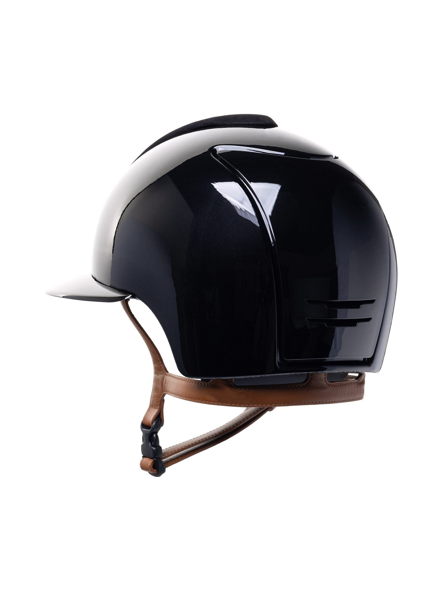 KEP ITALIA CROMO 2.0 POLISH KASK JEŹDZIECKI SUEDE FRONT / BEIGE CHIN CZARNY - KEP Italia Equishop