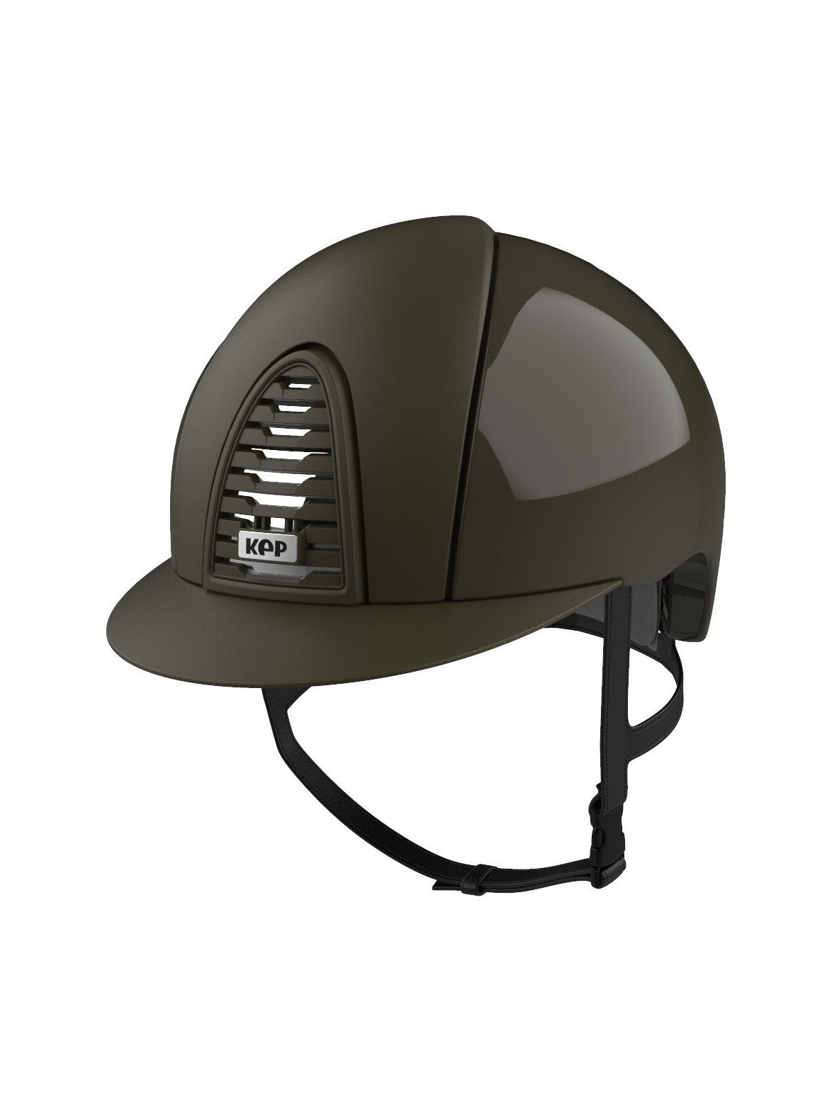 KEP ITALIA CROMO 2.0 POLISH KASK JEŹDZIECKI TEXTILE CIEMNOZIELONY - KEP Italia Equishop