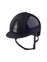 KEP ITALIA CROMO 2.0 POLISH KASK JEŹDZIECKI TEXTILE GRANATOWY - KEP Italia Equishop