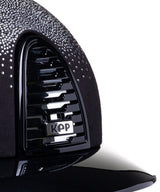 KEP ITALIA CROMO 2.0 POLISH KASK SUEDE BLACK NEBULA SILVER/MIRROR SILVER/POLO VISOR CZARNY - KEP Italia Equishop