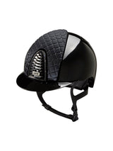 KEP ITALIA CROMO 2.0 POLISH METAL KASK JEŹDZIECKI MILANO SWAROVSKI CZARNY - KEP Italia Equishop