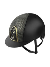 KEP ITALIA CROMO 2.0 PYTHON KASK JEŹDZIECKI GOLD CZARNY - KEP Italia Equishop