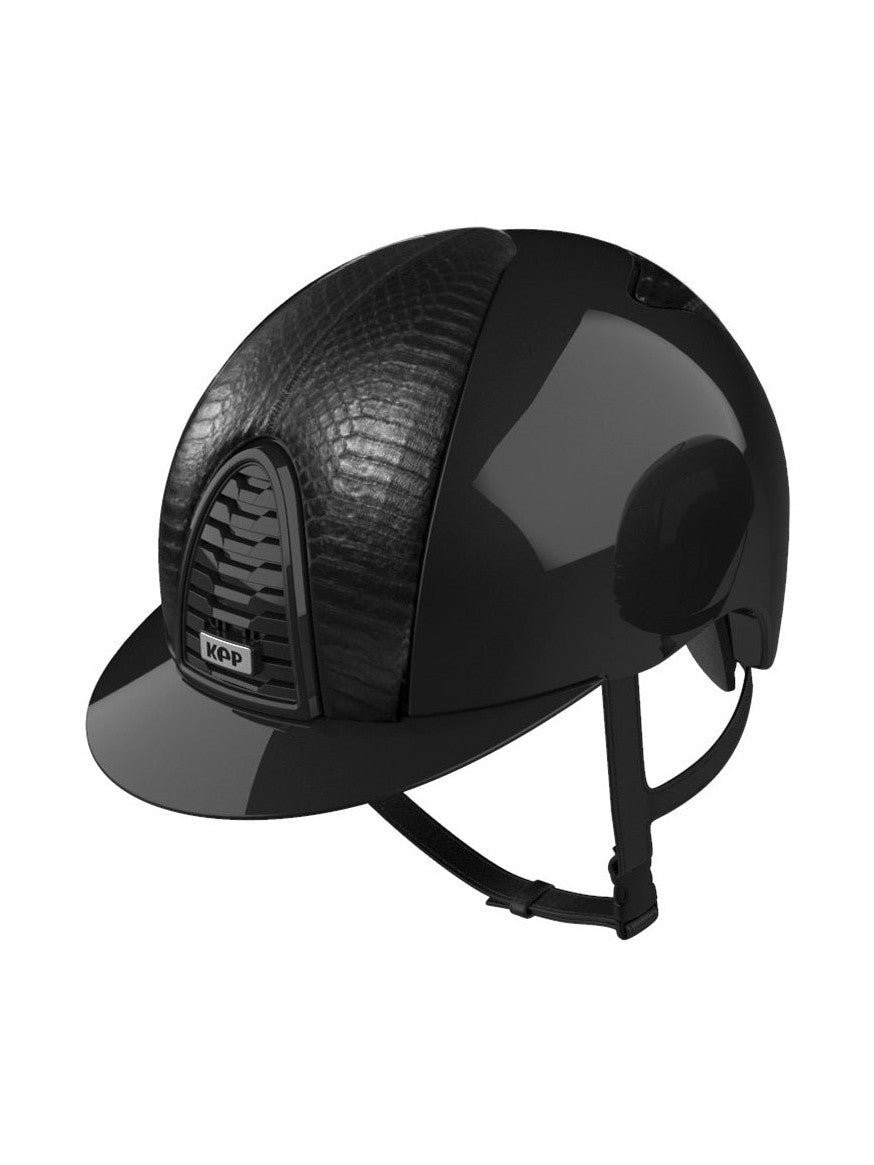 KEP ITALIA CROMO 2.0 SNAKE KASK JEŹDZIECKI MATT CZARNY - KEP Italia Equishop