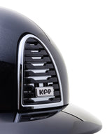 KEP ITALIA CROMO 2.0 TEXTILE KASK DIAMOND FRONT/POLISH VISOR GRID/BEIGE CHIN/MIRROR SLV/SLV SHINE LOGO CZARNY - KEP Italia Equishop