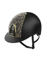KEP ITALIA CROMO 2.0 TEXTILE KASK JEŹDZIECKI BABOON GLITTER CZARNY - KEP Italia Equishop