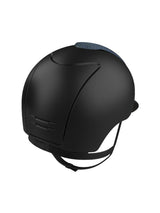 KEP ITALIA CROMO 2.0 TEXTILE KASK JEŹDZIECKI BLUE GALASSIA CZARNY - KEP Italia Equishop